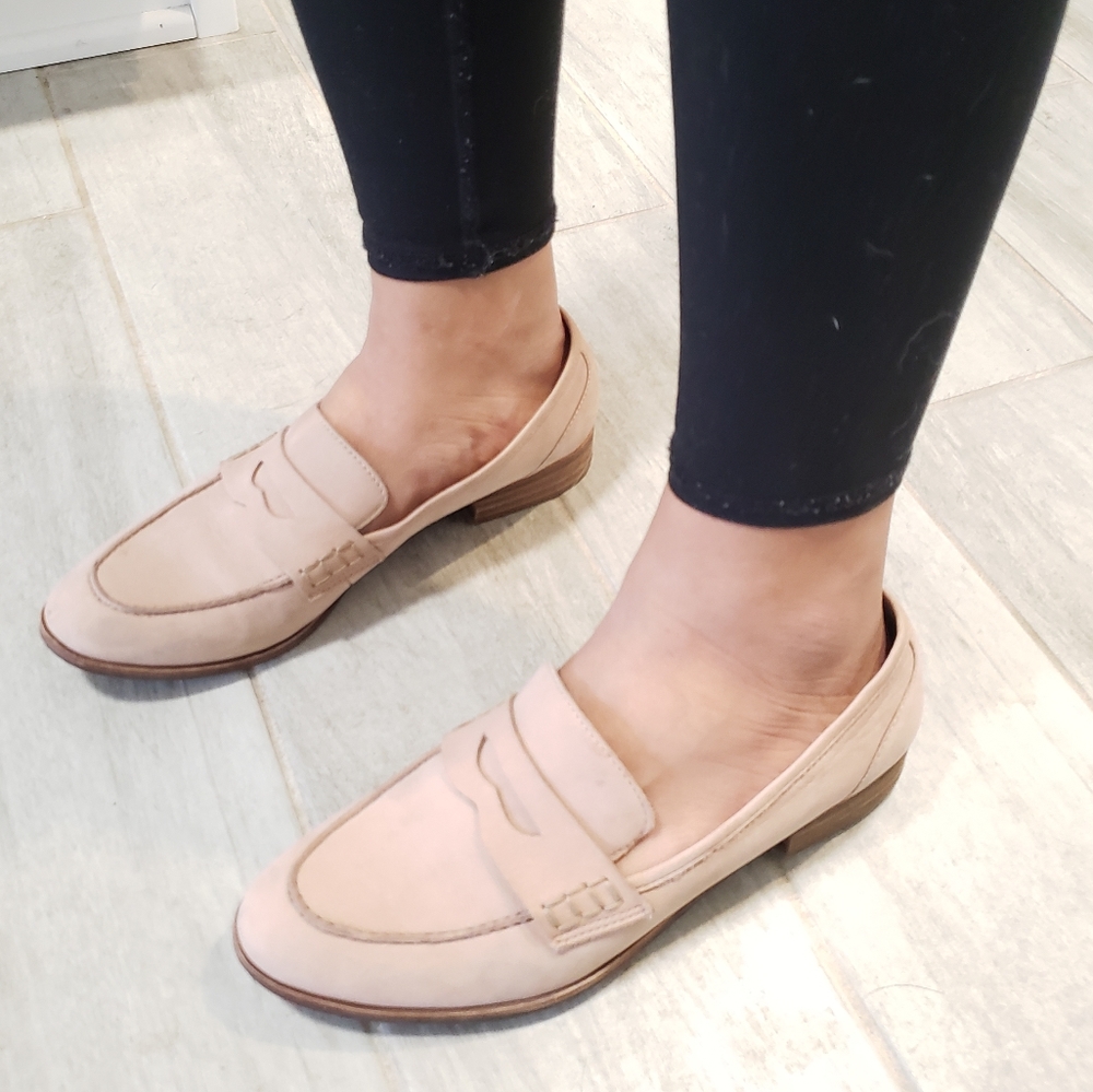 Franco Sarto | Genuine Leather Flats Loafers 7.5 - Picture 3 of 16